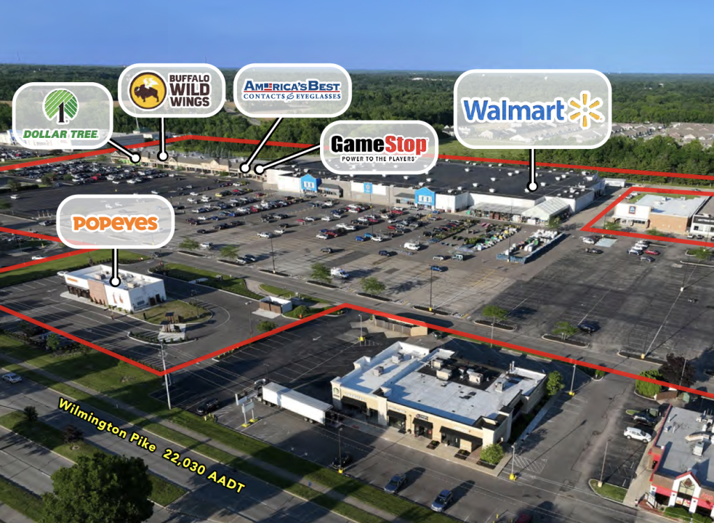 Walmart Anchored Retail Center Investment Sale